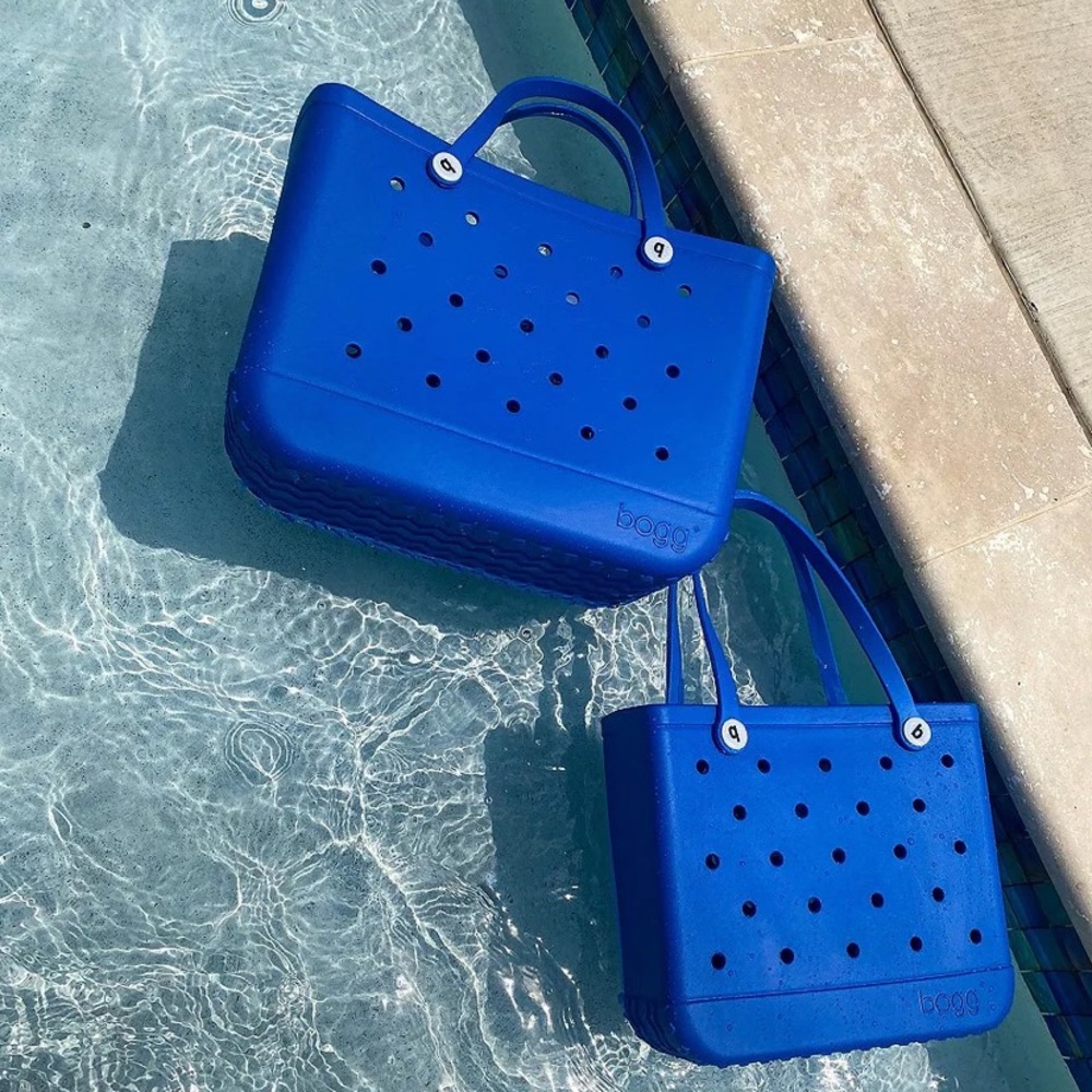 Baby Small Bogg Bag Tote in Blue Eyed/Royal Blue. New Original tote. - Picture 3 of 12